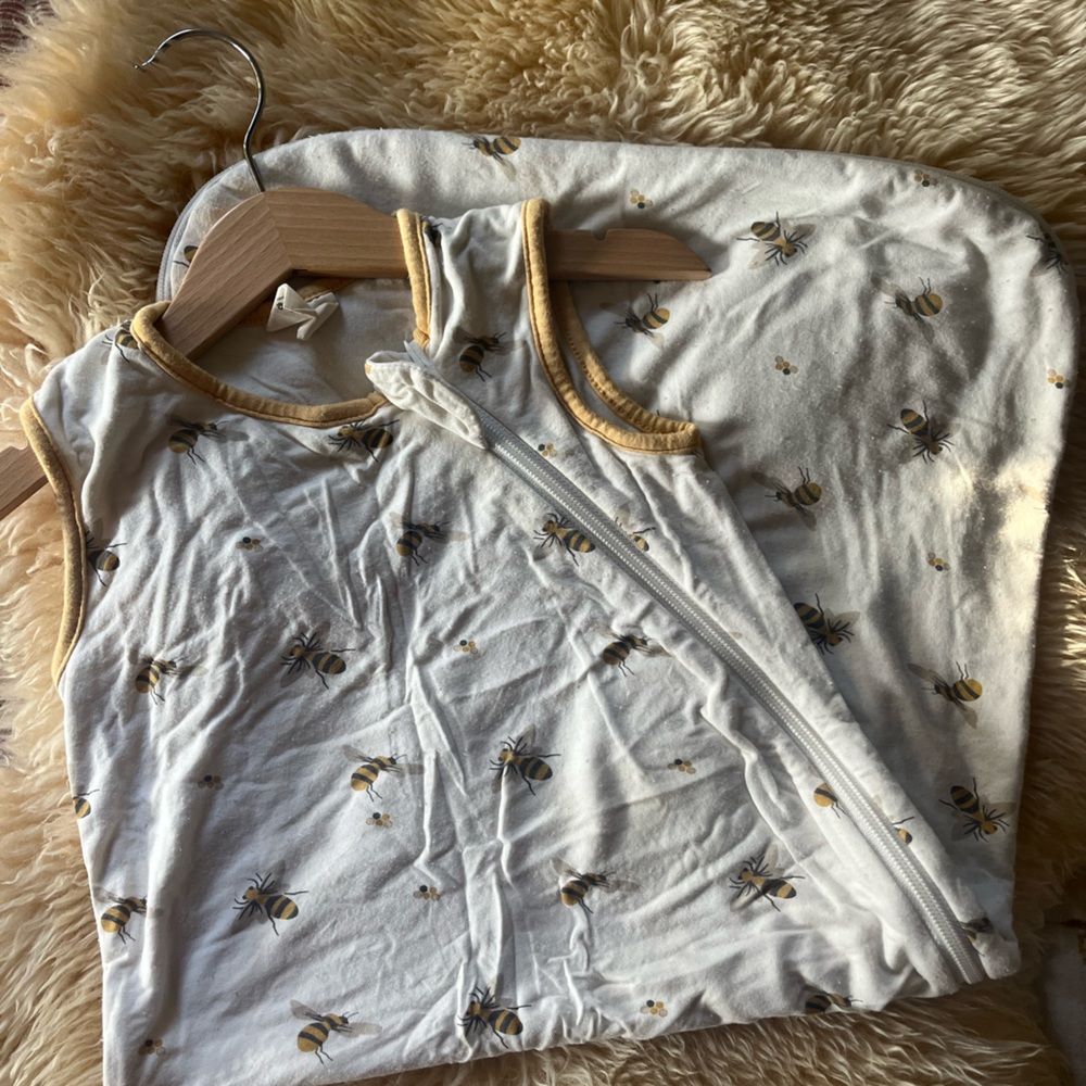 Bee Baby Sleep Sack Light